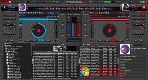 Ekrano kopija Virtual DJ Windows 7