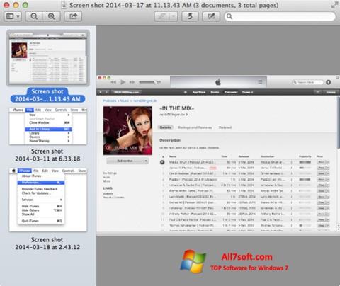 Ekrano kopija PDF Combine Windows 7