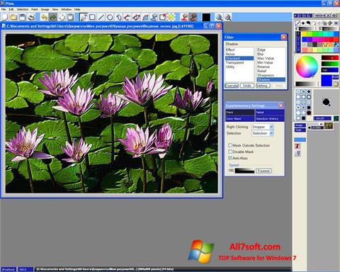 Ekrano kopija Pixia Windows 7