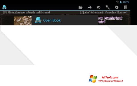 Ekrano kopija AlReader Windows 7