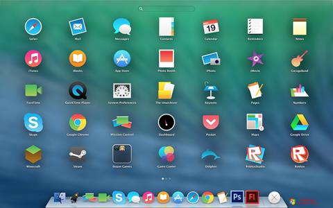 Ekrano kopija OS X Flat IconPack Installer Windows 7