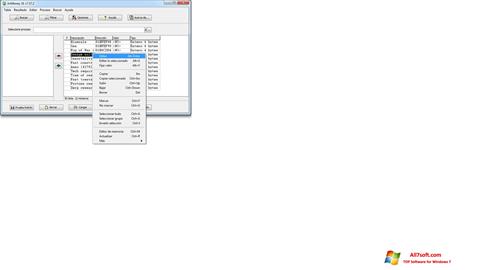 Ekrano kopija ArtMoney Pro Windows 7