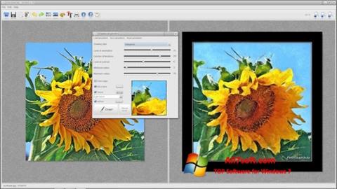 Ekrano kopija FotoSketcher Windows 7