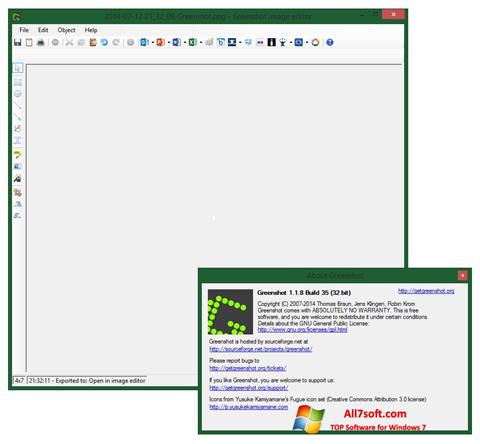 Ekrano kopija Greenshot Windows 7