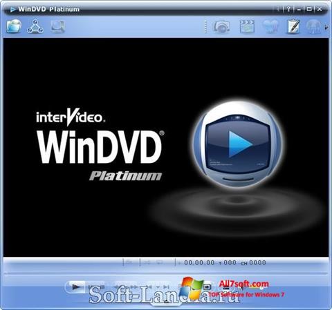 Ekrano kopija WinDVD Windows 7
