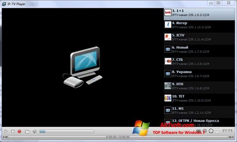 Ekrano kopija IP-TV Player Windows 7