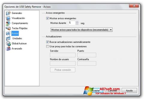 Ekrano kopija USB Safely Remove Windows 7