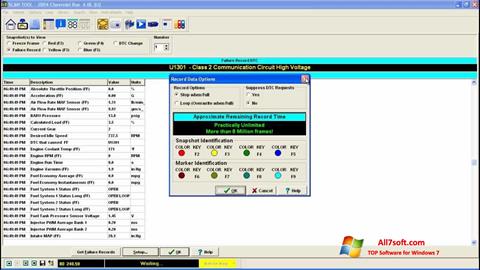Ekrano kopija ScanTool Windows 7