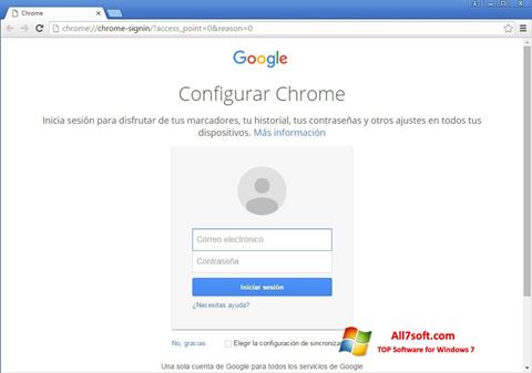 Ekrano kopija Google Chrome Canary Windows 7