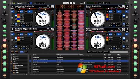 Ekrano kopija Serato DJ Windows 7