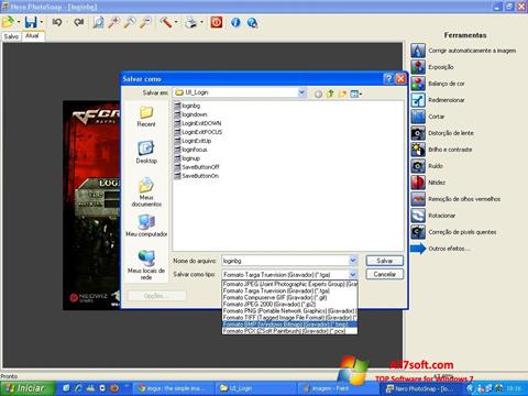 Ekrano kopija Nero PhotoSnap Windows 7