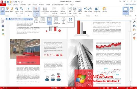 Ekrano kopija Soda PDF Windows 7