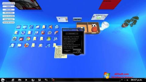 Ekrano kopija Real Desktop Windows 7