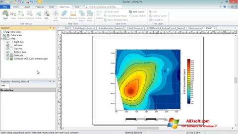 Ekrano kopija Surfer Windows 7